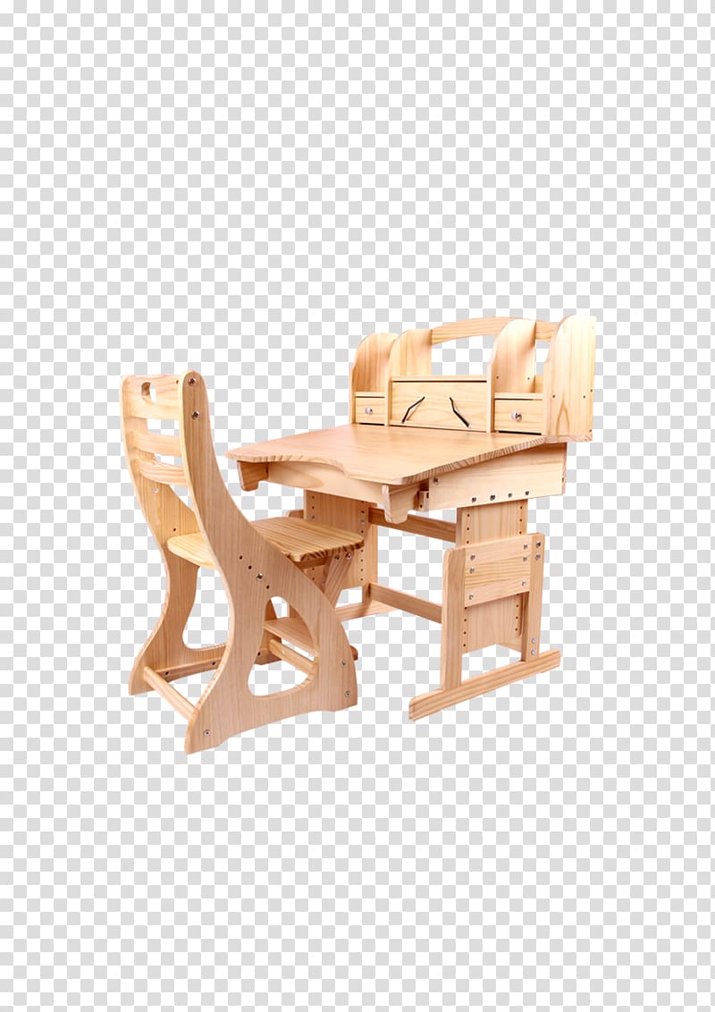 Table Chair Study Learning, Wooden Learning Seat transparent background PNG clipart