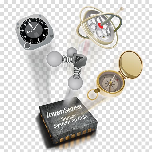 Motion Sensors Electronics Microelectromechanical systems, sense of technology transparent background PNG clipart