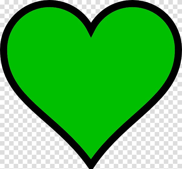 Heart Green , Cloverleaf transparent background PNG clipart