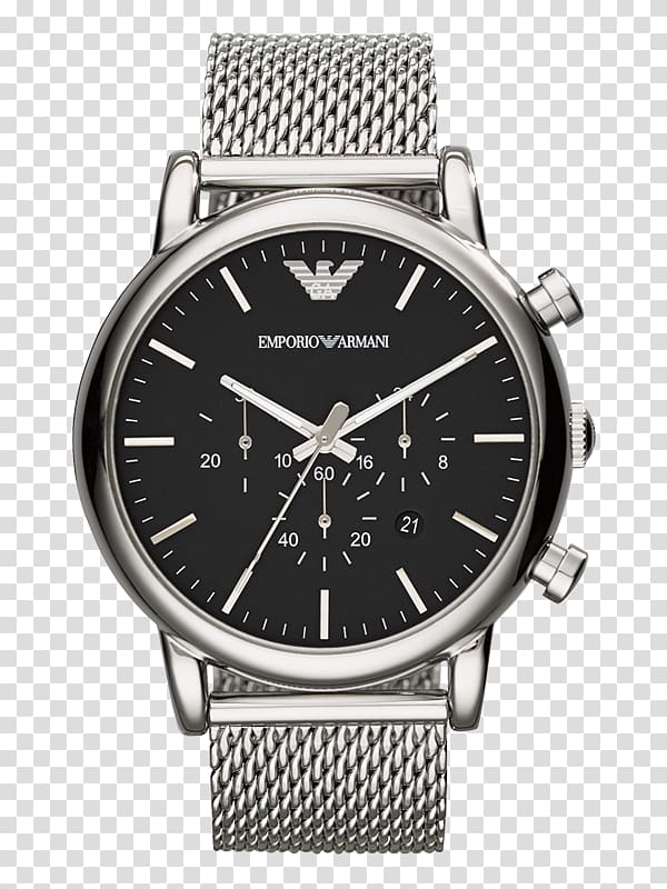 Emporio Armani AR1808 Fashion Emporio Armani AR1828 Watch, watch transparent background PNG clipart
