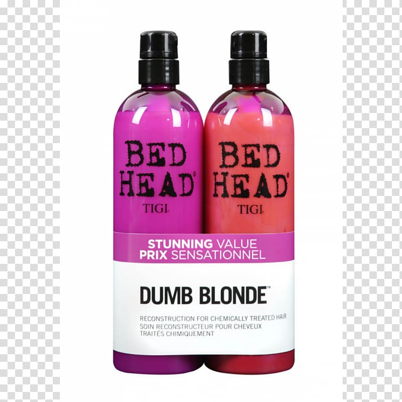 Bed Head Dumb Blonde Shampoo Hair Care Bed Head Urban Anti-dotes Resurrection Shampoo Bed Head Urban Antidotes Re-Energize Shampoo, hair transparent background PNG clipart