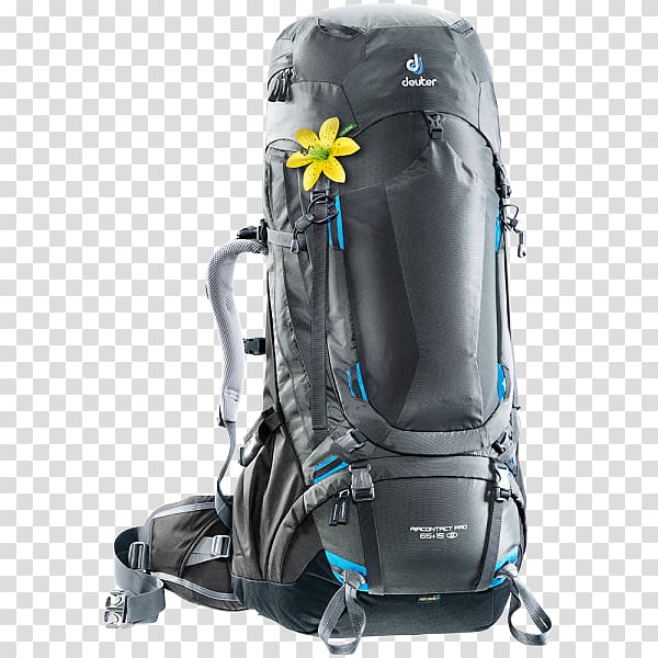 Deuter Sport Backpack Hiking Deuter ACT Lite 65 + 10 Deuter Speed lite 20, backpack transparent background PNG clipart