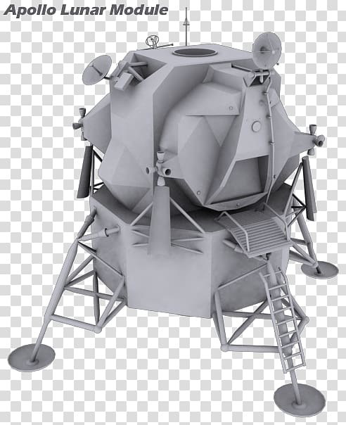 Apollo program Apollo 13 Apollo 11 Apollo Lunar Module Moon landing, low poly texture transparent background PNG clipart