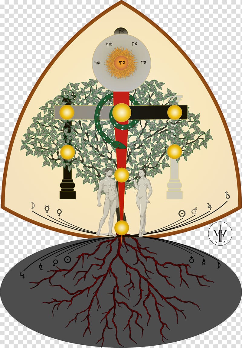 Tree of life Kabbalah Christmas tree Book, others transparent background PNG clipart