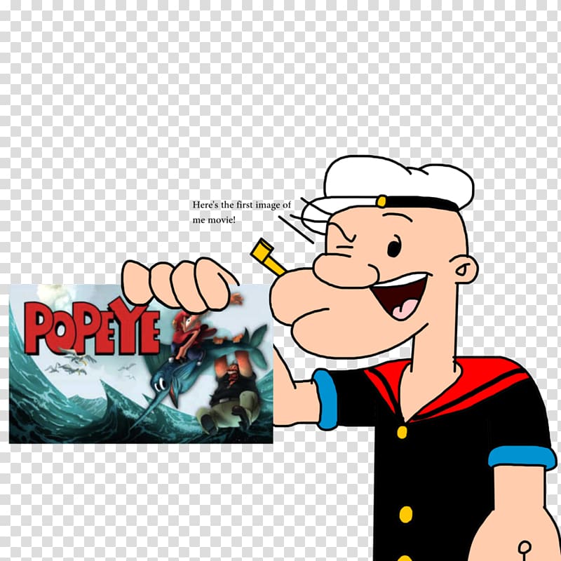 Popeye Art film Sony Animation Computer Animation, others transparent background PNG clipart