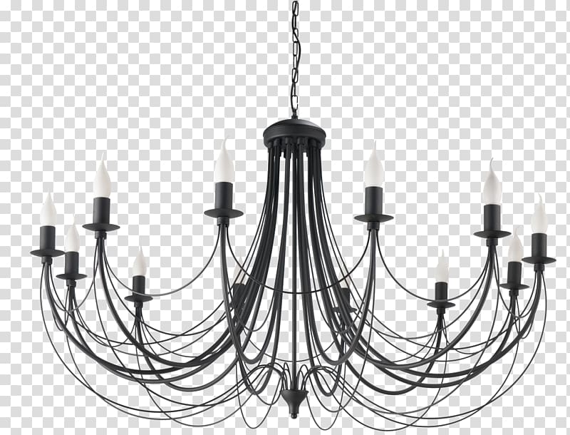 Chandelier Light fixture Lighting Lamp Shades Incandescent light bulb, lustre transparent background PNG clipart