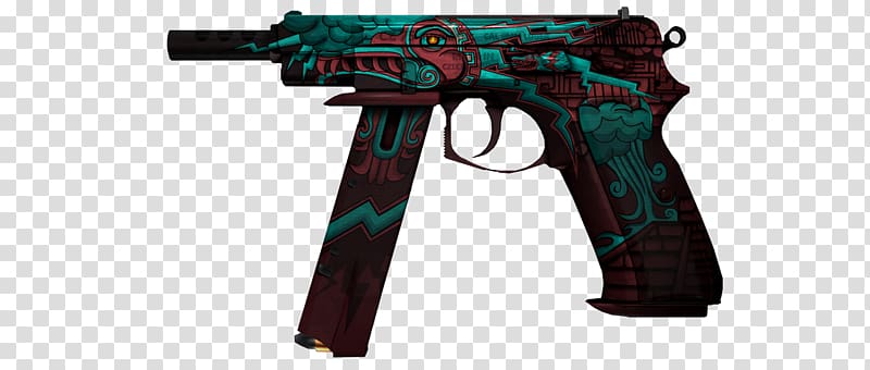 Trigger Counter-Strike: Global Offensive CZ 75 Weapon CZ75-Auto, weapon transparent background PNG clipart