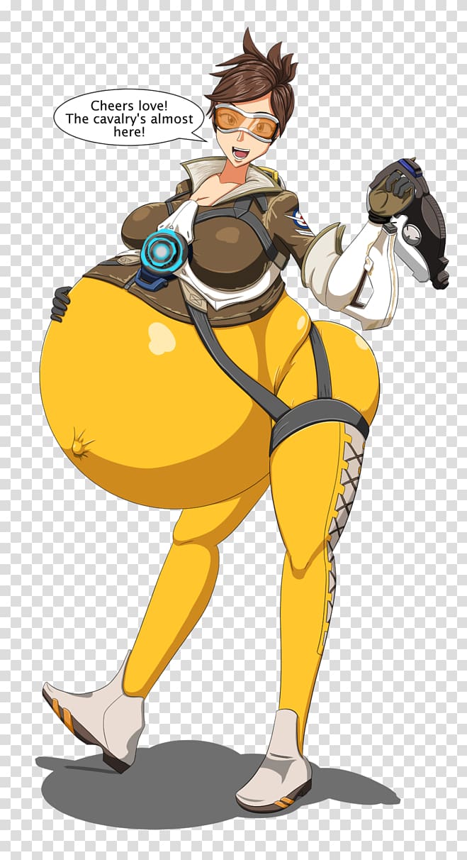 Overwatch Tracer Fan art, tracer transparent background PNG clipart