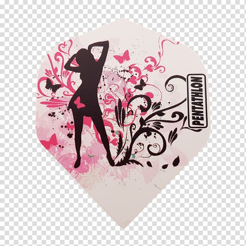 Modern pentathlon Ancient Olympic pentathlon Darts Pink, darts transparent background PNG clipart