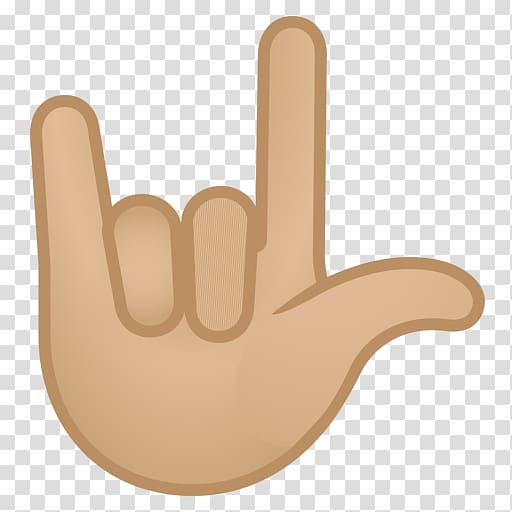 Emoji American Sign Language ILY sign Gesture, Emoji transparent background PNG clipart