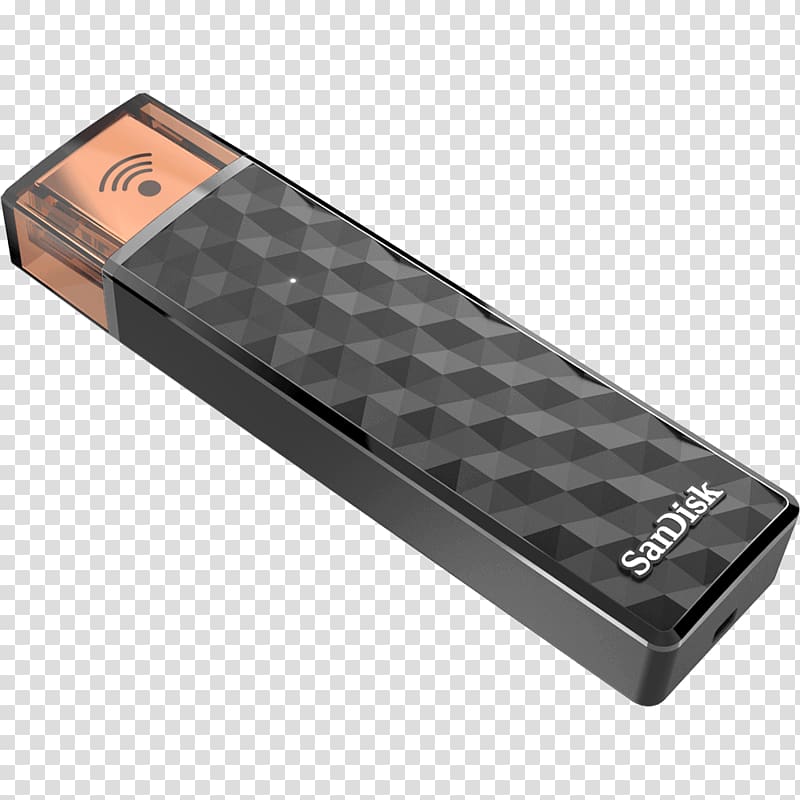 USB Flash Drives SanDisk Mobile Phones Wireless Computer data storage, USB transparent background PNG clipart