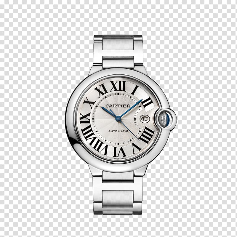 Cartier Ballon Bleu Automatic watch Jewellery, watch transparent background PNG clipart