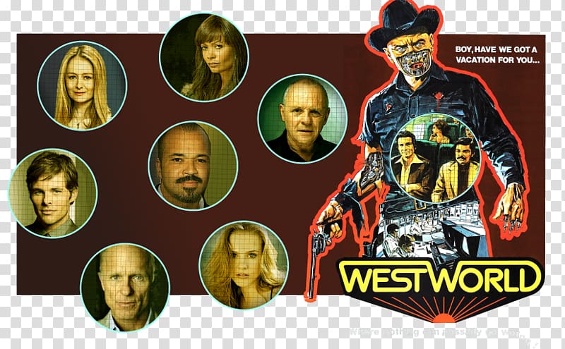 Westworld Film poster Film poster Science fiction Western, others transparent background PNG clipart