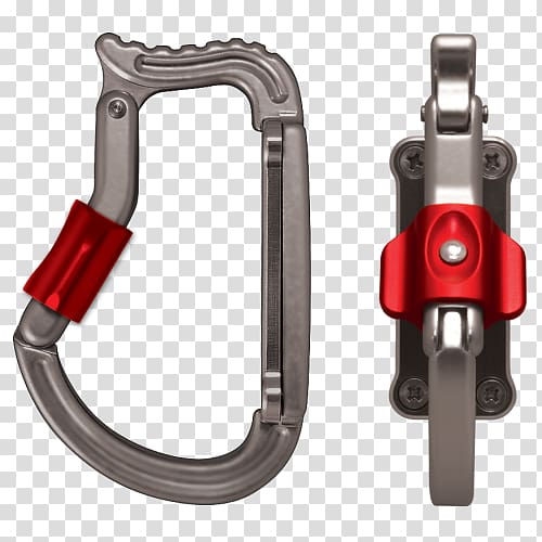 Carabiner The Transporter Film Series Tree climbing Rock-climbing equipment, rope course track transparent background PNG clipart