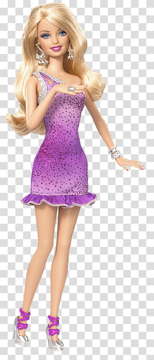 Fashion Doll transparent background PNG cliparts free download