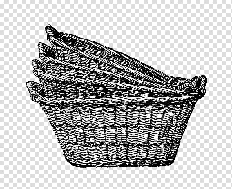 Laundry Basket Wicker Hamper , fresh stamp transparent background PNG clipart