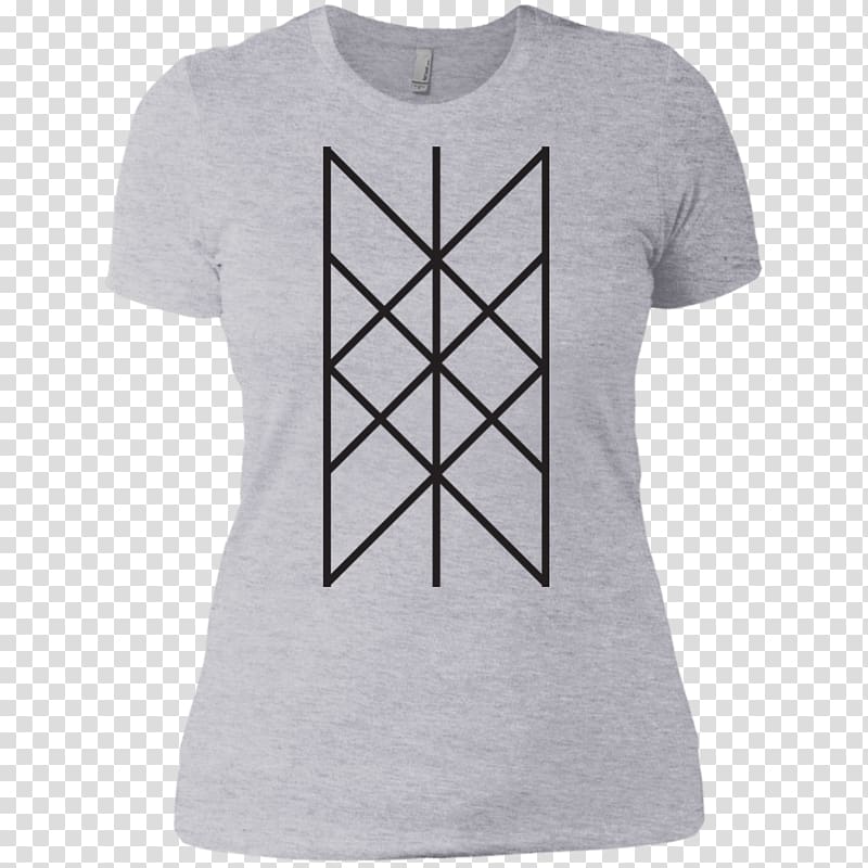 Wyrd Runes Old Norse T-shirt Urðr, T-shirt transparent background PNG clipart