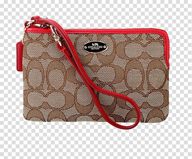 Wallet Chanel Tapestry Handbag Coin purse, The sleek, stylish small wallet Kou Chi transparent background PNG clipart