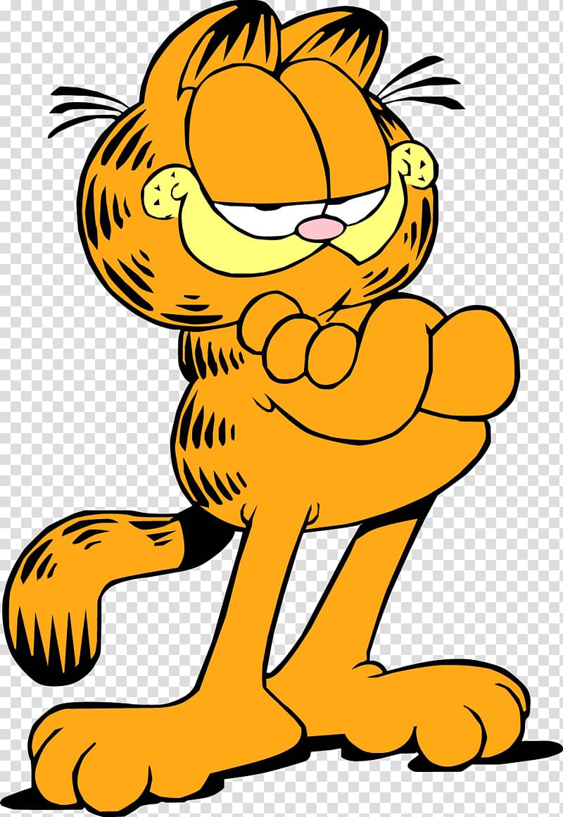 Garfield Odie Cartoon Comic strip Comics, cartoon moving animation transparent background PNG clipart
