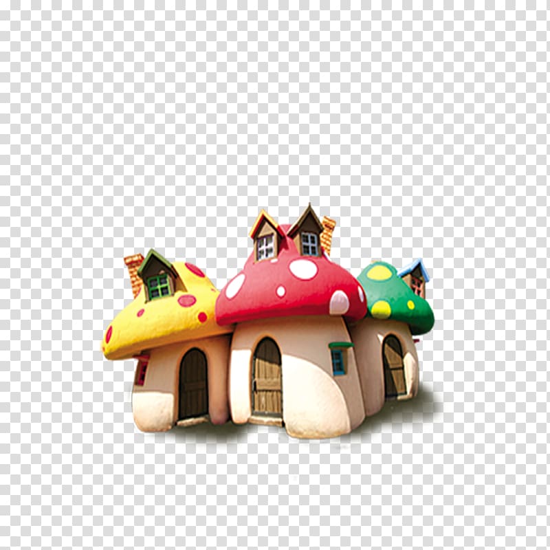 Child graphic studio Chroma key , Mushroom House transparent background PNG clipart