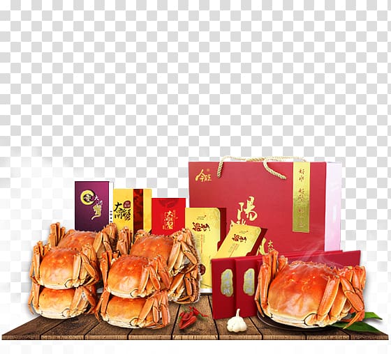 Yangcheng Lake large crab Yangcheng Lake large crab Red red Chinese mitten crab, Crabs party transparent background PNG clipart