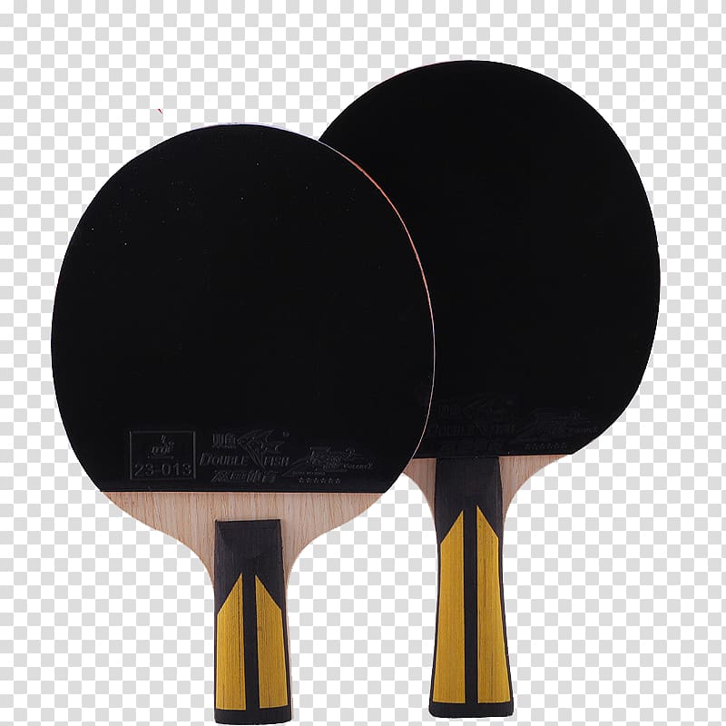 Table tennis racket Ball, Black table tennis bat transparent background PNG clipart