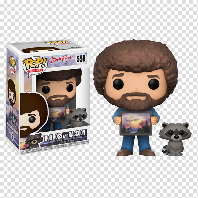 More of the Joy of Painting Funko Pop Television Bob Ross Collectible Figure Collectable, bob ross transparent background PNG clipart