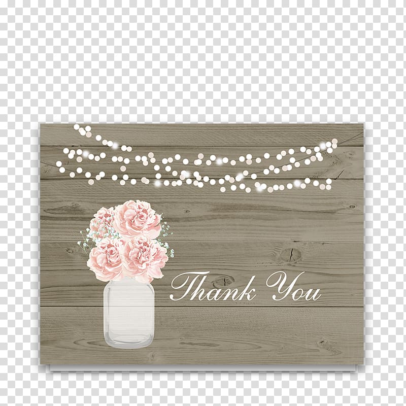 thank you text , Wedding invitation Paper Wedding reception Save the date, rustic flowers transparent background PNG clipart