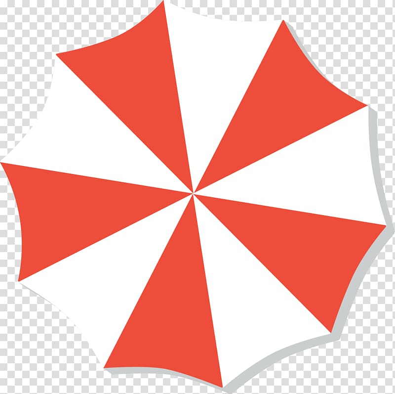 red and white umbrella illustration, Umbrella Euclidean Refrigerator magnet, Parasol transparent background PNG clipart