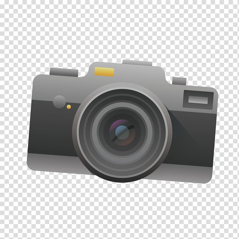 Mirrorless interchangeable-lens camera Fujifilm X100 , Black camera transparent background PNG clipart