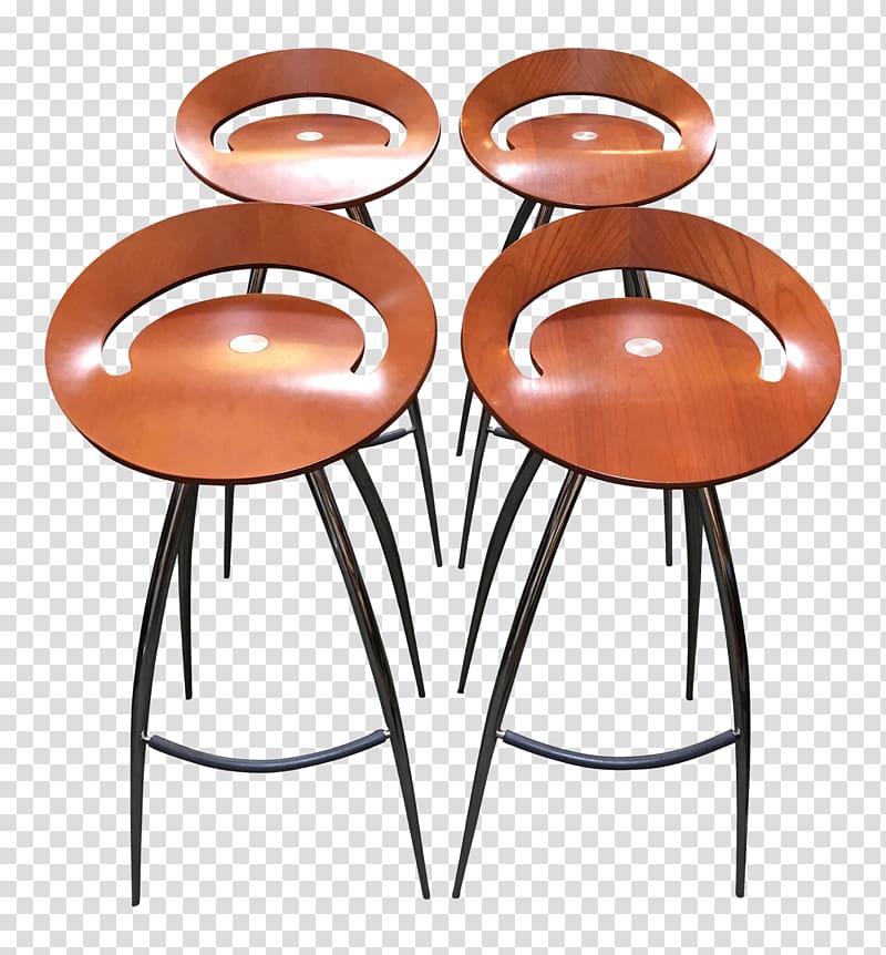 Bar stool Table Chair Furniture, four legs stool transparent background PNG clipart