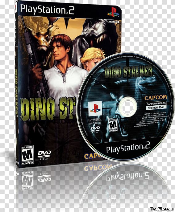 PlayStation 2 Dino Stalker DVD STXE6FIN GR EUR, Dino Crisis transparent background PNG clipart