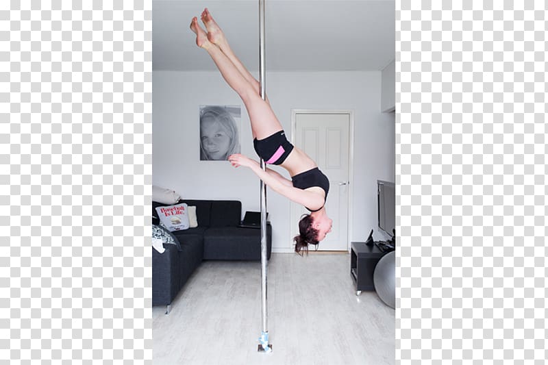 Pole dance Performing arts Sport, pole dancing girl transparent background PNG clipart