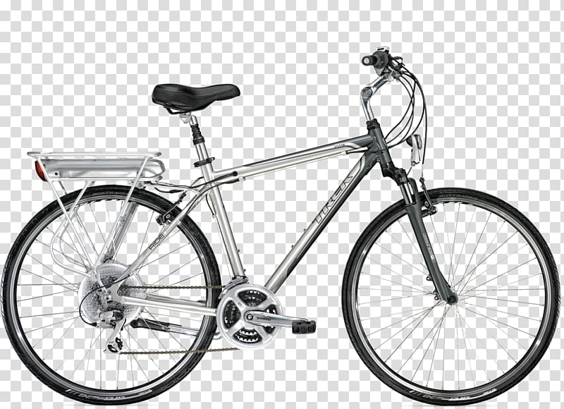 Hybrid bicycle Trek Bicycle Corporation Bicycle commuting, electric motorcycle transparent background PNG clipart