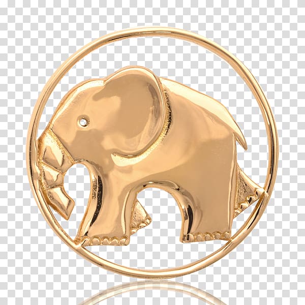 Silver Coin Gold NIKKI LISSONI Elephantidae, silver transparent background PNG clipart