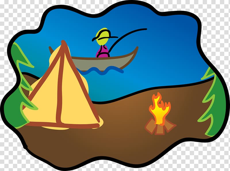 Camping Tent Campsite , River Camp transparent background PNG clipart