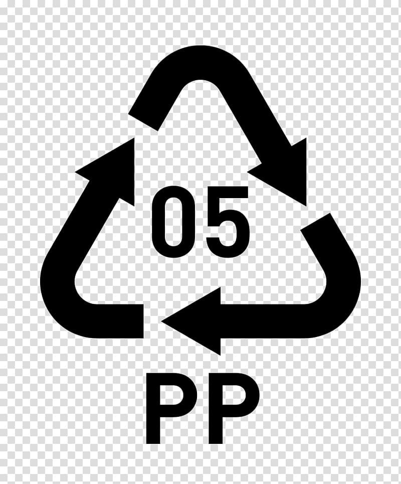 Recycling symbol Resin identification code High-density polyethylene Plastic recycling, symbol transparent background PNG clipart