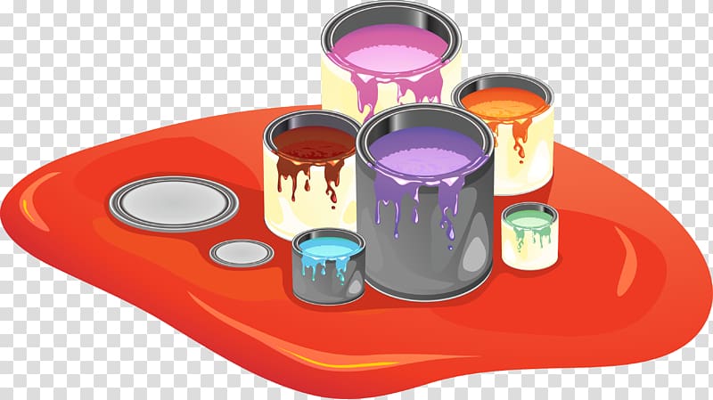 Paint Plastic , Paint Bucket transparent background PNG clipart