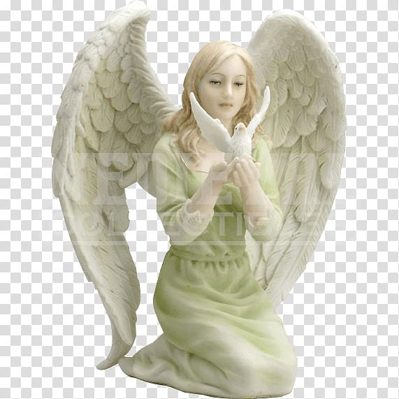 Statue Angel Figurine Cherub Prayer, antique lantern transparent background PNG clipart