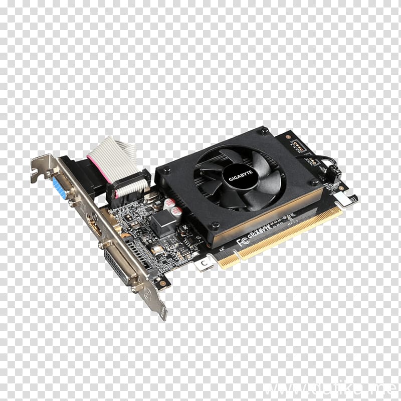 Graphics Cards & Video Adapters PCI Express GDDR3 SDRAM Digital Visual Interface, ax transparent background PNG clipart