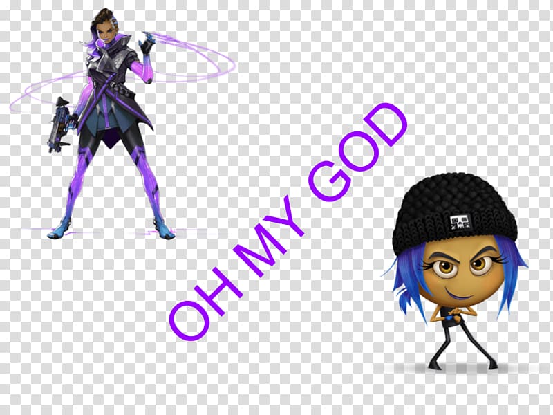 Characters of Overwatch BlizzCon Sombra Characters of Overwatch, Overwatch emoji transparent background PNG clipart