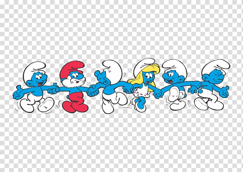 Logo The Smurfs Encapsulated PostScript Cdr, smurfs transparent background PNG clipart