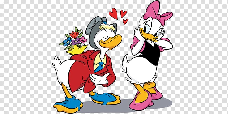 Daisy Duck Donald Duck Minnie Mouse Mickey Mouse Scrooge McDuck, daisys transparent background PNG clipart