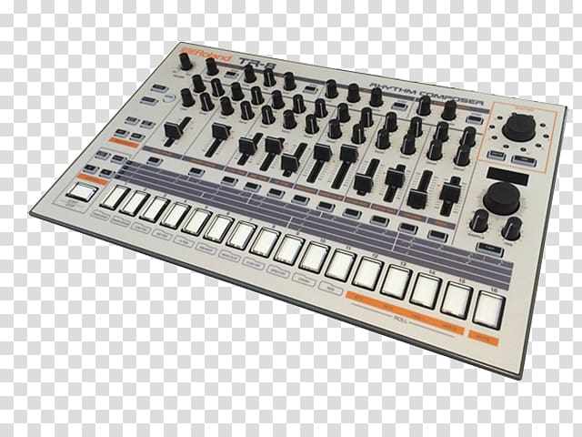 Roland TR-808 Sound Synthesizers Roland Corporation Drum machine Behringer, others transparent background PNG clipart