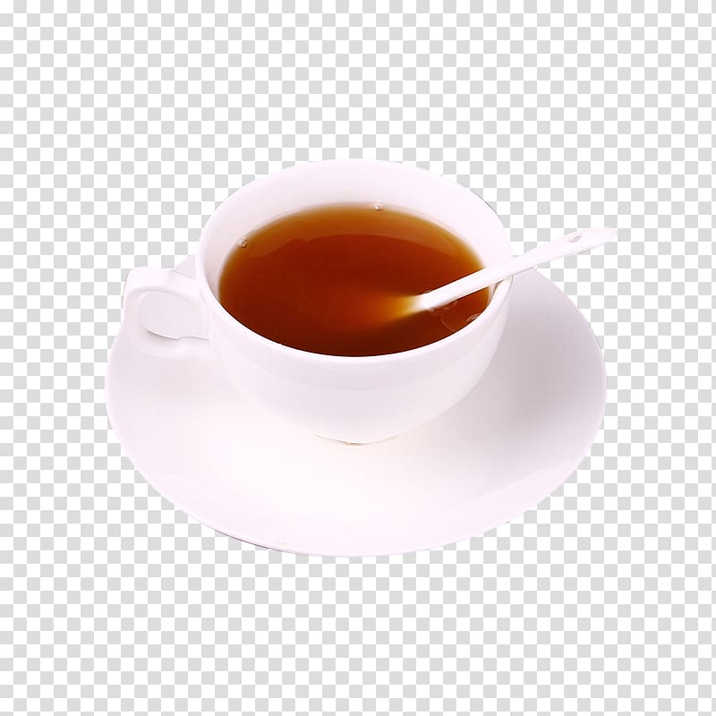 Ristretto Espresso Earl Grey tea Coffee cup Cafe, Cup brown sugar water transparent background PNG clipart