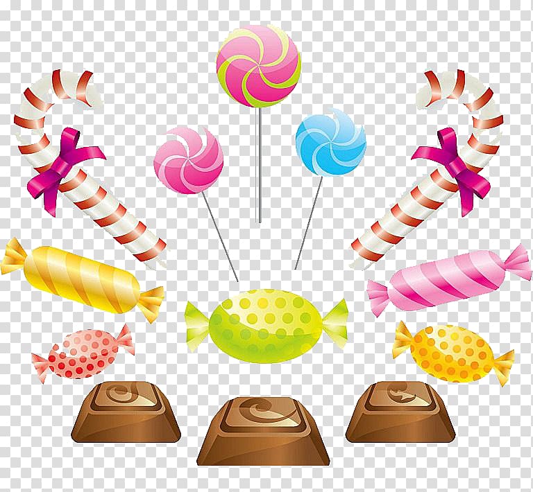 Ice cream Chocolate bar Candy cane Lollipop, Candy and chocolate transparent background PNG clipart