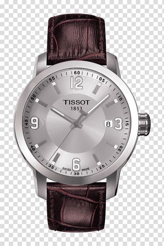 Tissot Men's T-Sport PRC 200 Chronograph Tissot Men's T-Sport PRC 200 Chronograph Watch Tissot Couturier Chronograph, watch transparent background PNG clipart