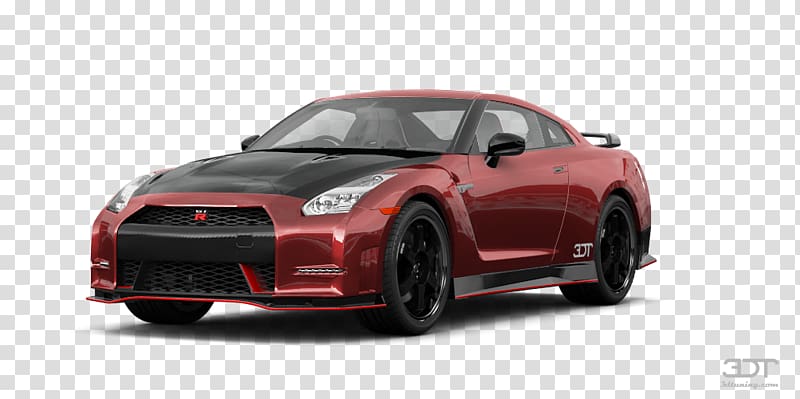 Nissan GT-R Performance car Grand tourer, nissan transparent background PNG clipart