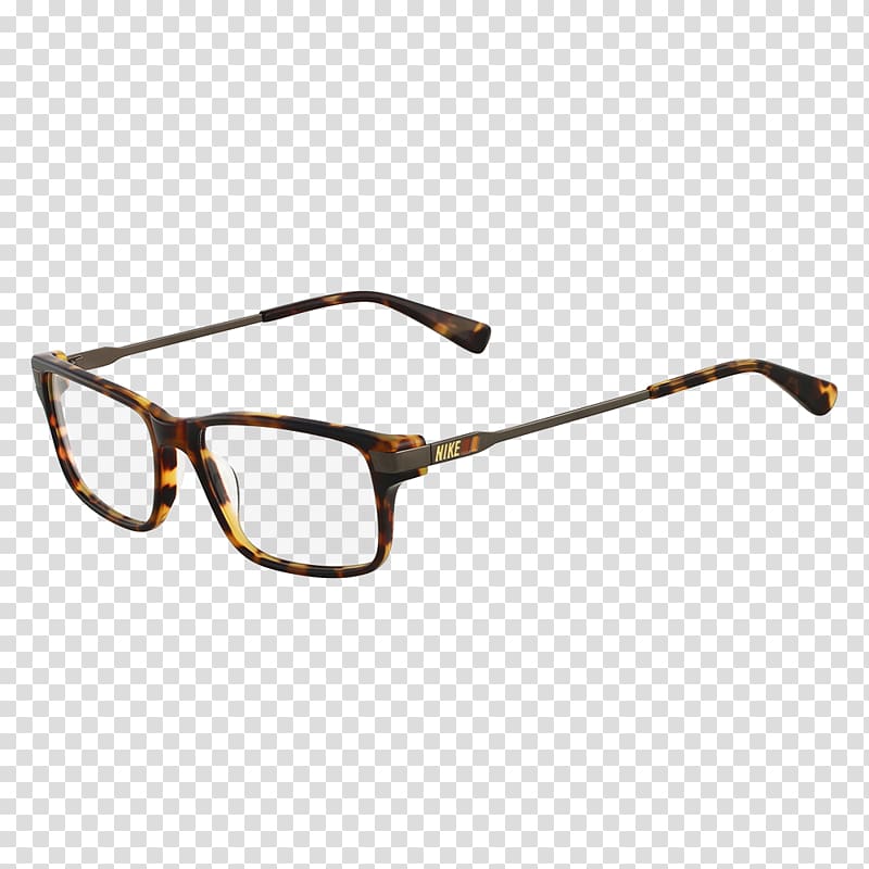 Glasses Marchon Eyewear Lens Eyeglass prescription Designer, tortoide transparent background PNG clipart