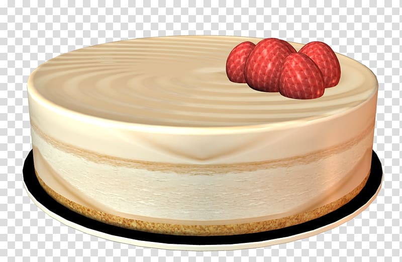 Cheesecake Mousse Bavarian cream Torte, cake transparent background PNG clipart